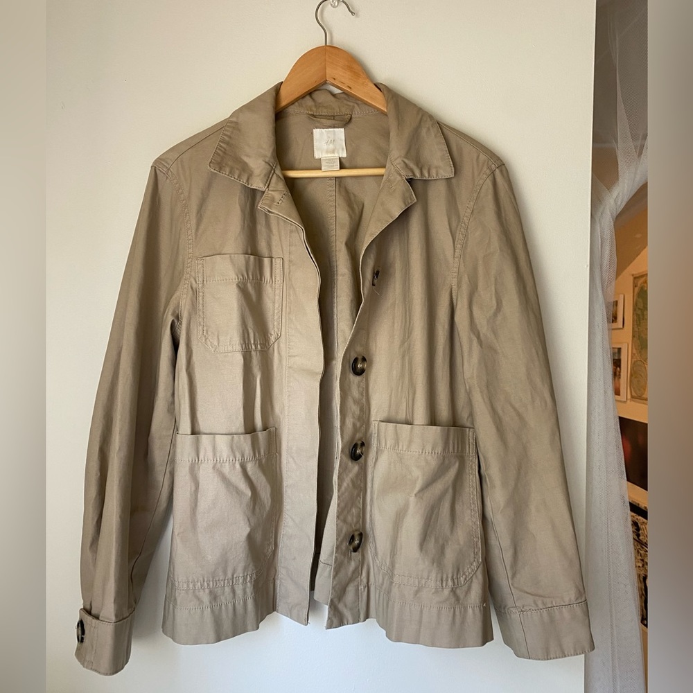 Cropped Trench Coat